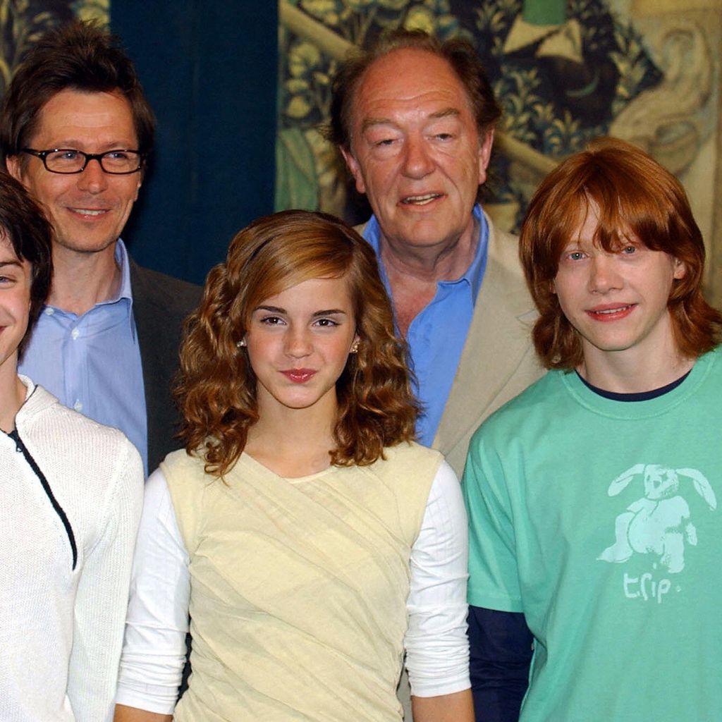 Daniel Radcliffe, Gary Oldman, Emma Watson, Michael Gambon und Rupert Grint, "Harry Potter"-Stars