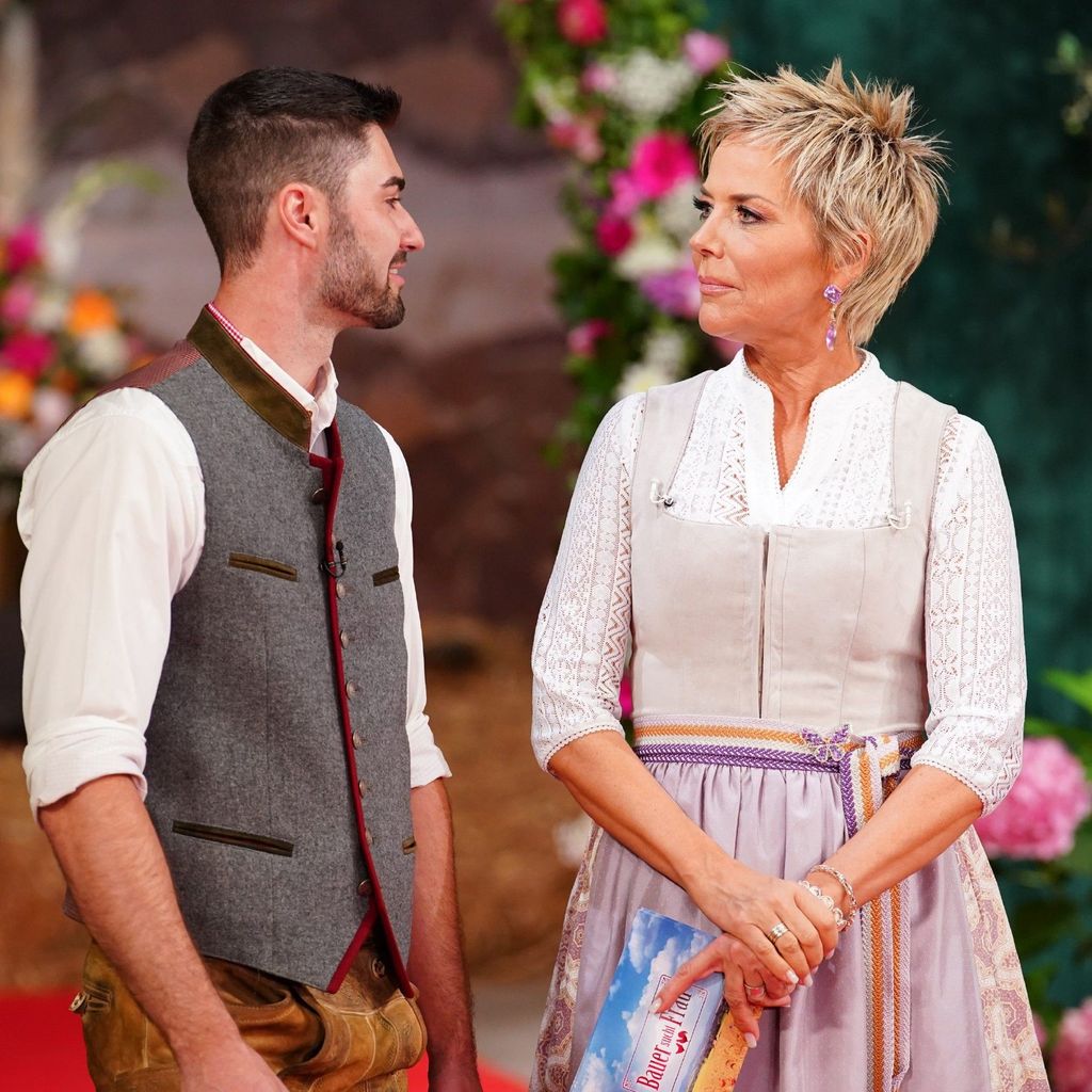 Daniel Huber und Inka Bause bei "Bauer sucht Frau"