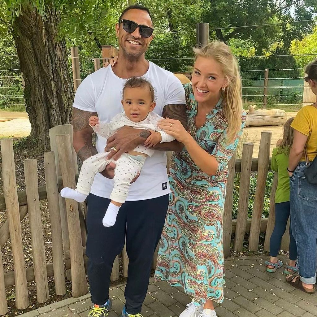 Daniel und Patrice Aminati mit ihrer Tochter Charly Malika