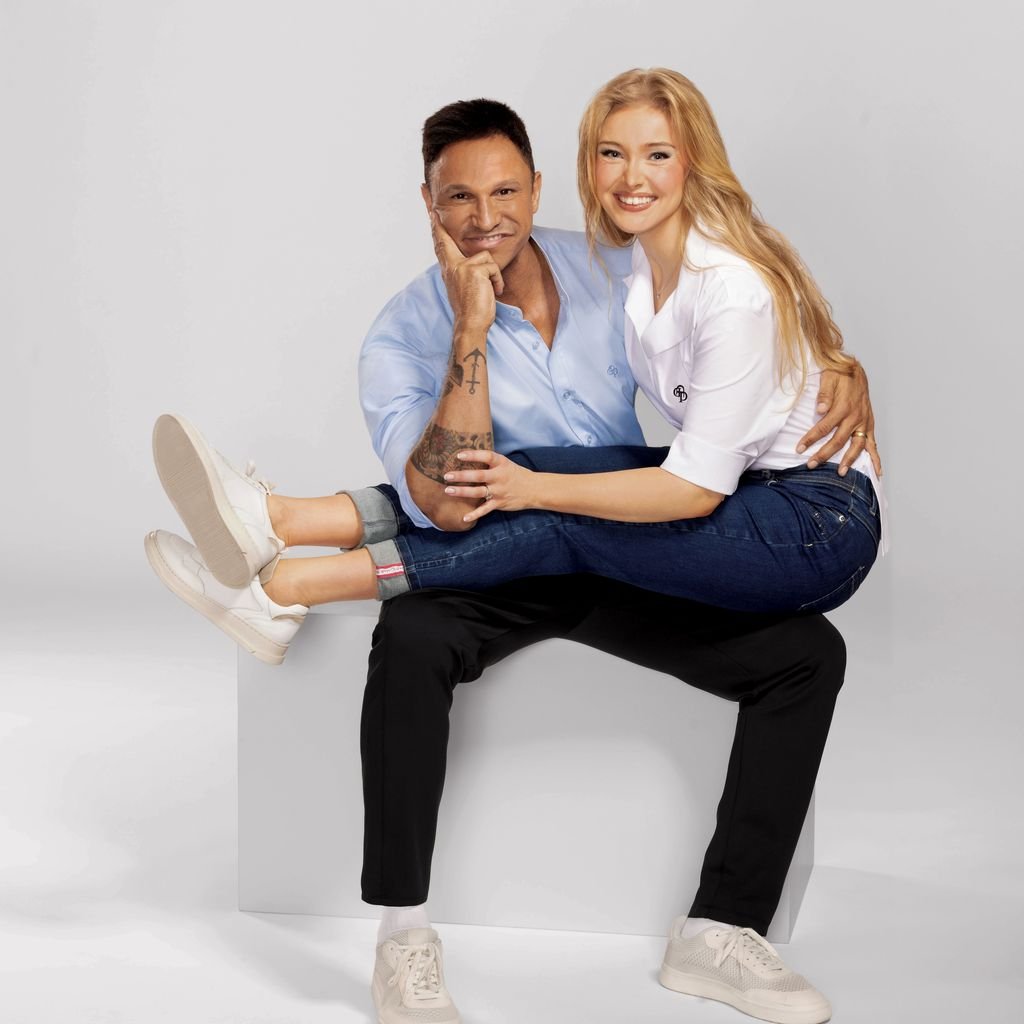 Daniel und Patrice Aminati beim Fotoshooting ihrer QVC-Kollektion