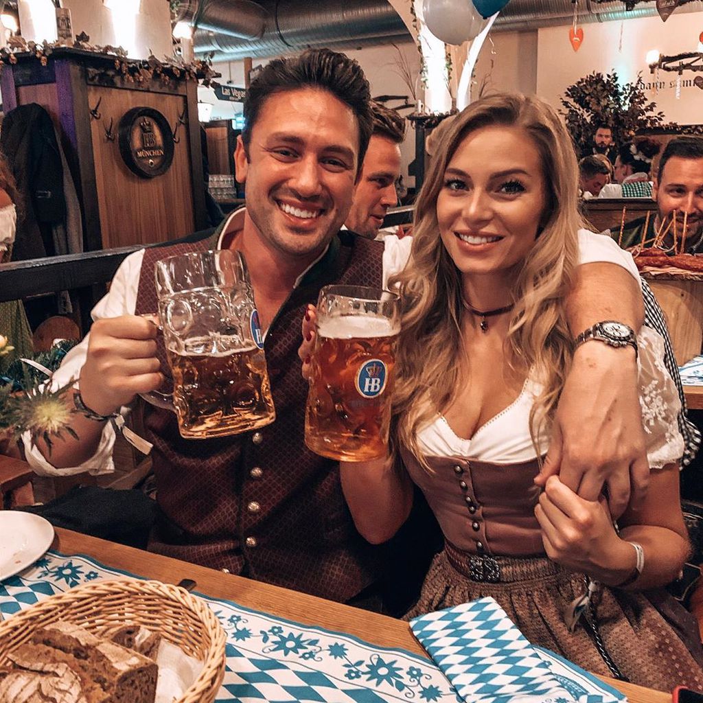 Daniel Völz und seine Ex-Freundin Lisa im September 2019