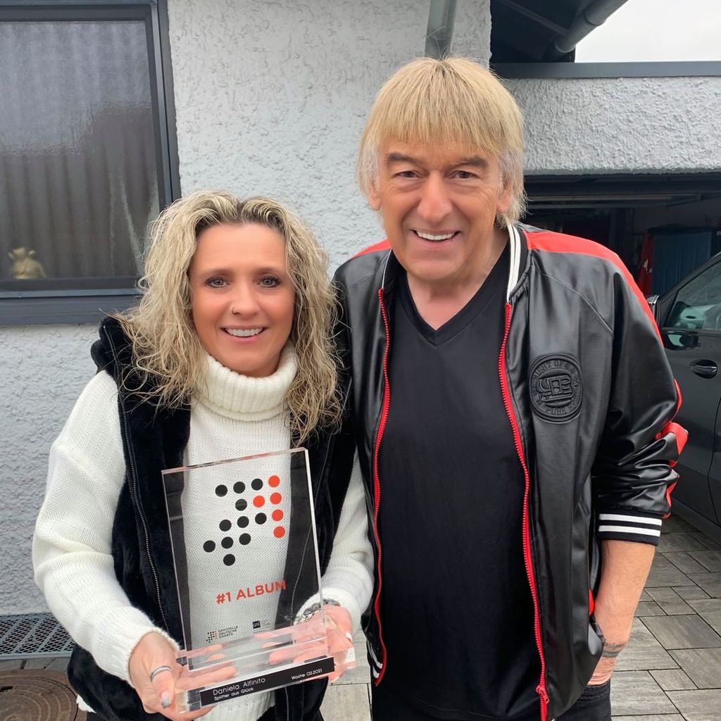 Daniela Alfinito und ihr Vater Bernd Ulrich, 2021