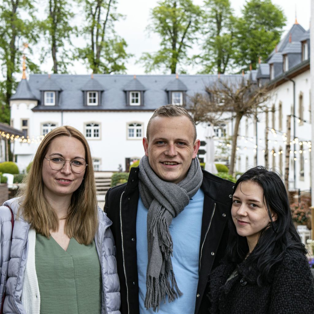 Daniela, Ben und Larissa