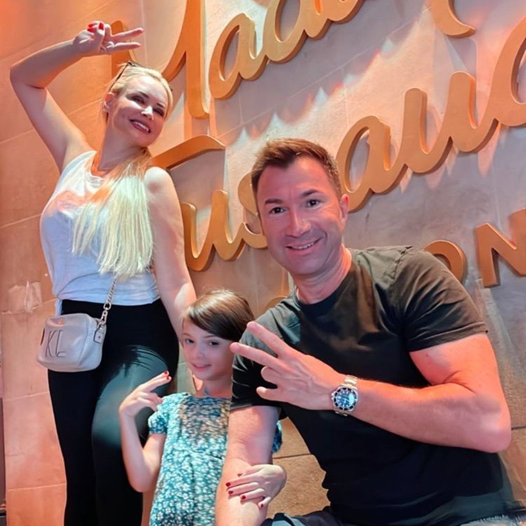 Daniela Katzenberger mit Tochter Sophia und Ehemann Lucas Cordalis