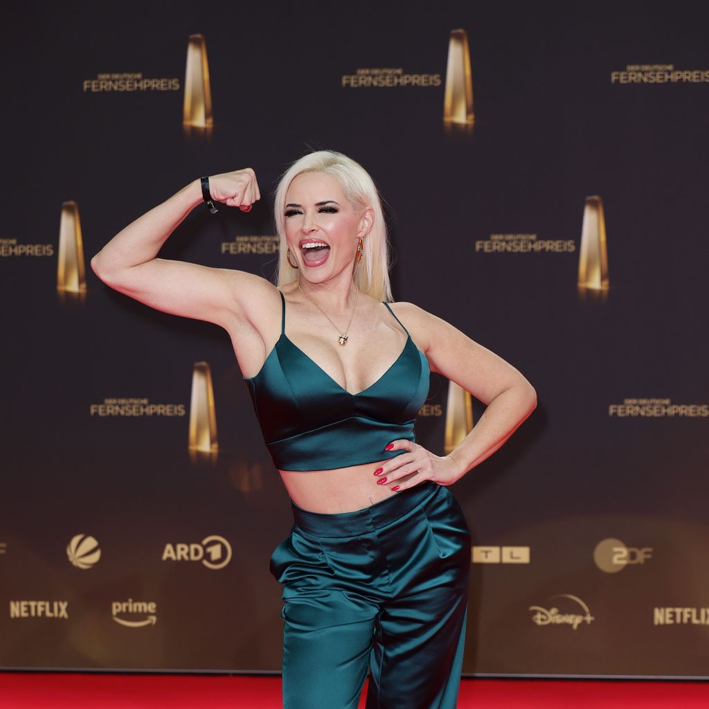Daniela Katzenberger beim Deutschen Fernsehpreis im September 2024