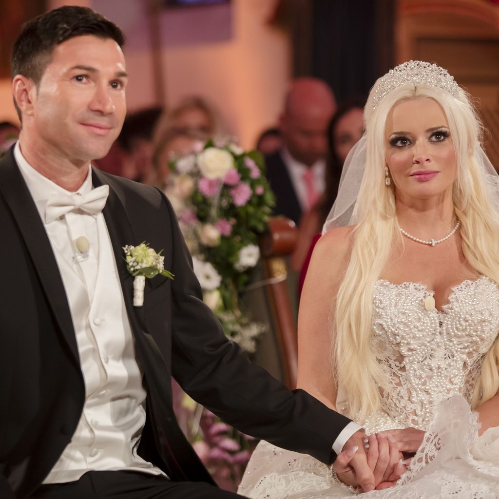 Daniela Katzenberger und Lucas Cordalis am Altar