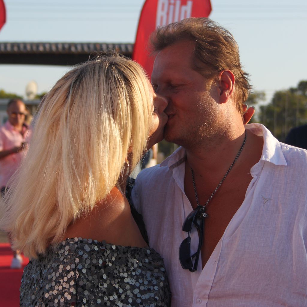 Daniela und Jens Büchner beim Bild-Sommerfest, August 2017