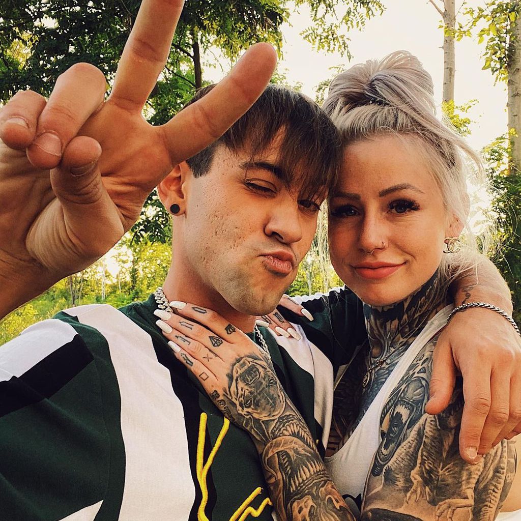 Daniele Negroni mit Freundin Laura