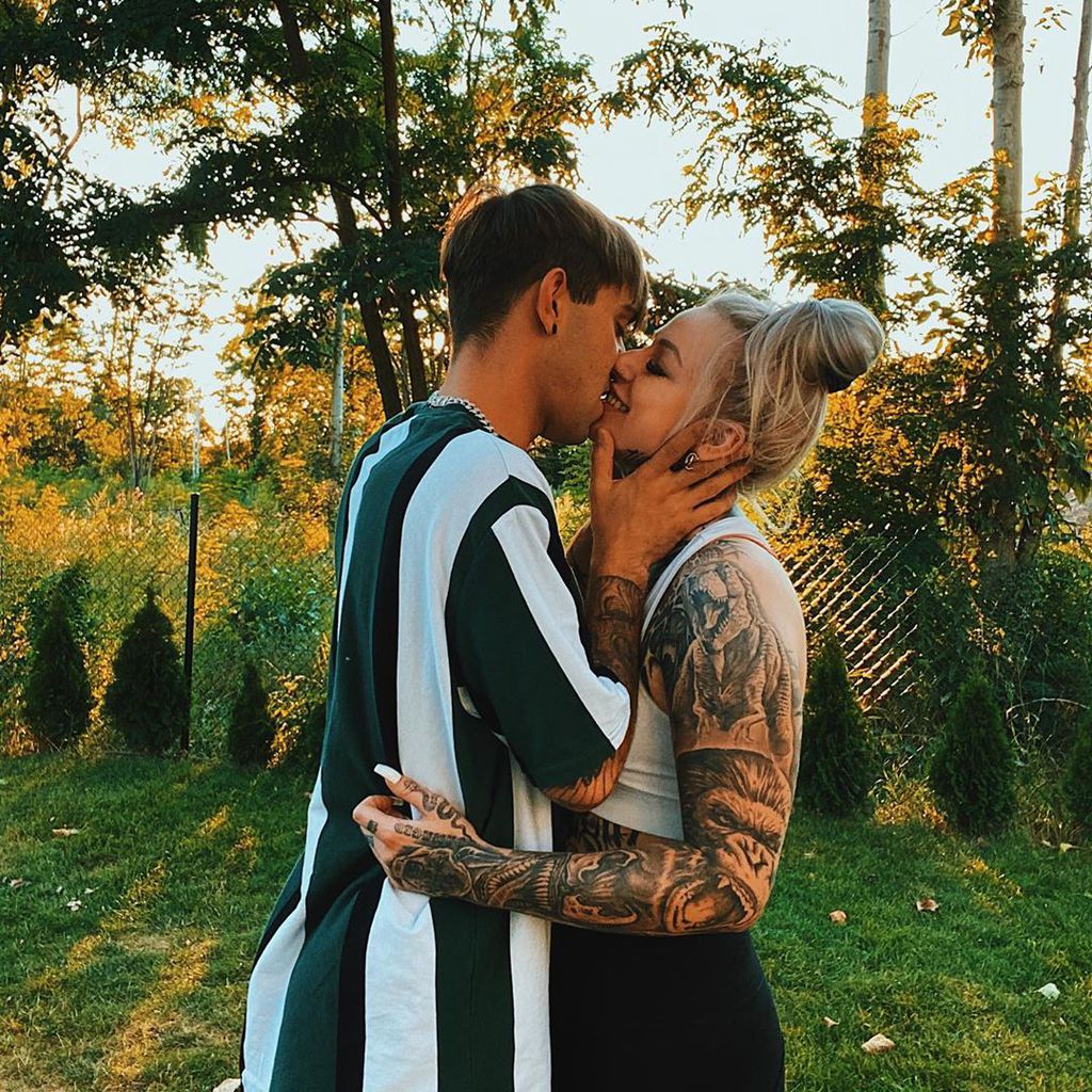Daniele Negroni mit seiner Freundin Laura