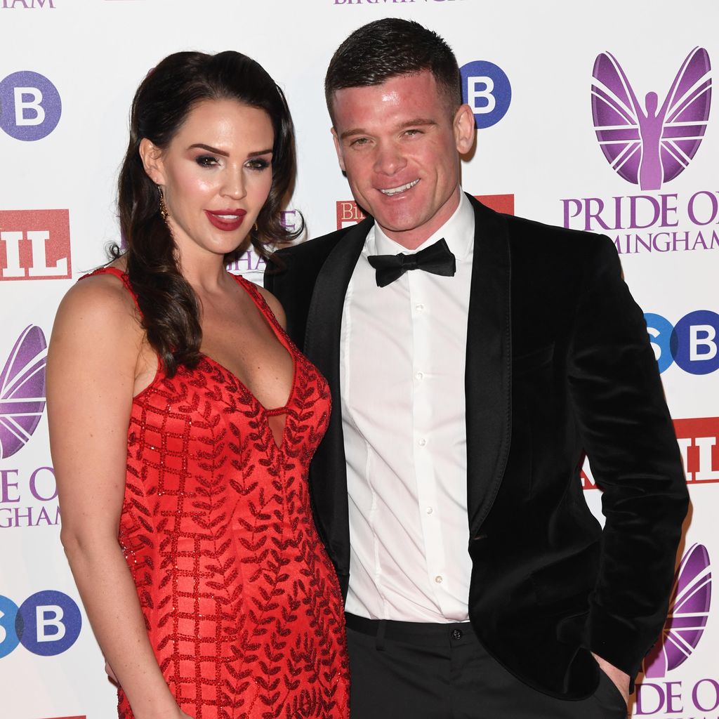 Danielle Lloyd und Michael O'Neill im März 2018