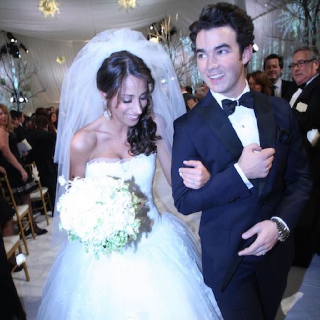 Danielle und Kevin Jonas an ihrer Hochzeit