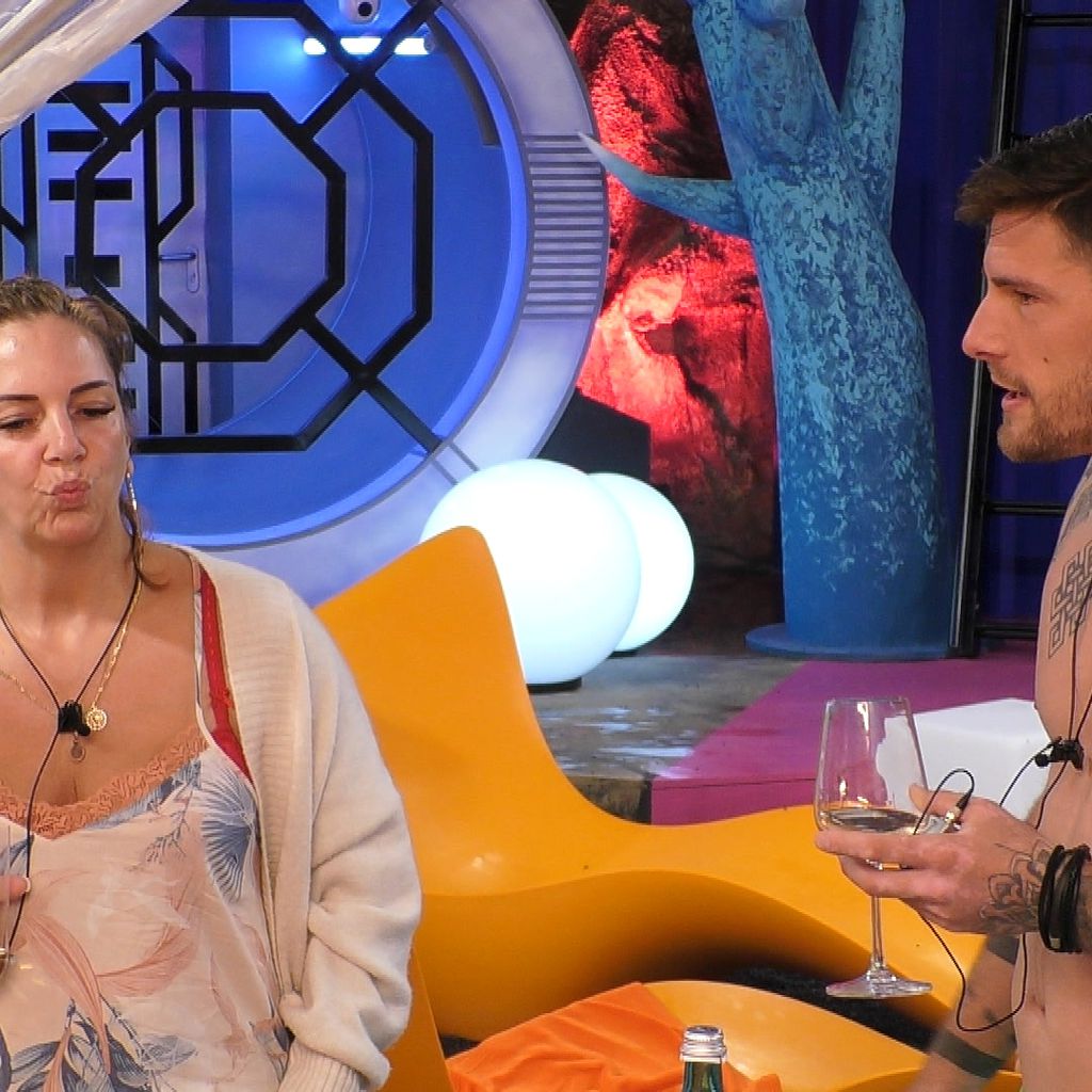 Danni Büchner und Pascal Kappés bei "Promi Big Brother" 2021