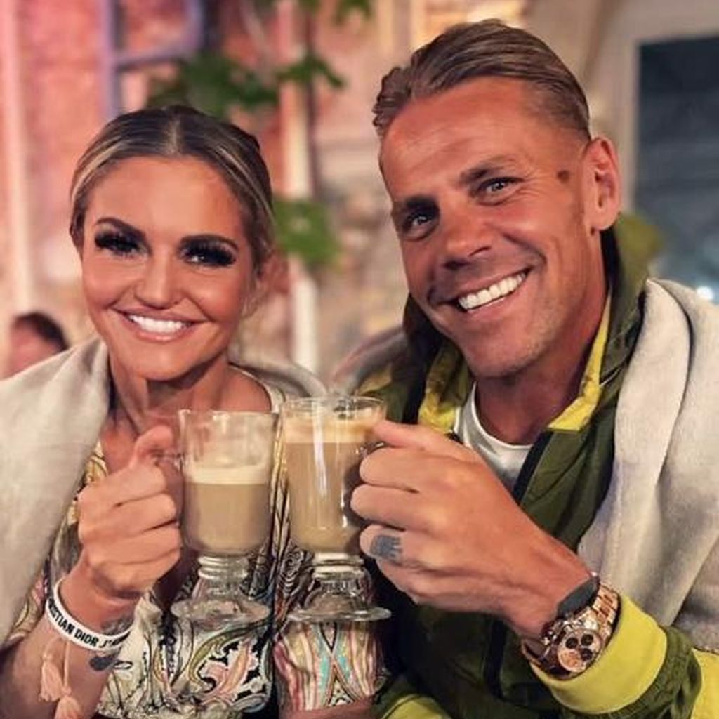 Schauspielerin Danniella Westbrook und ihr Partner Chasa Symonds