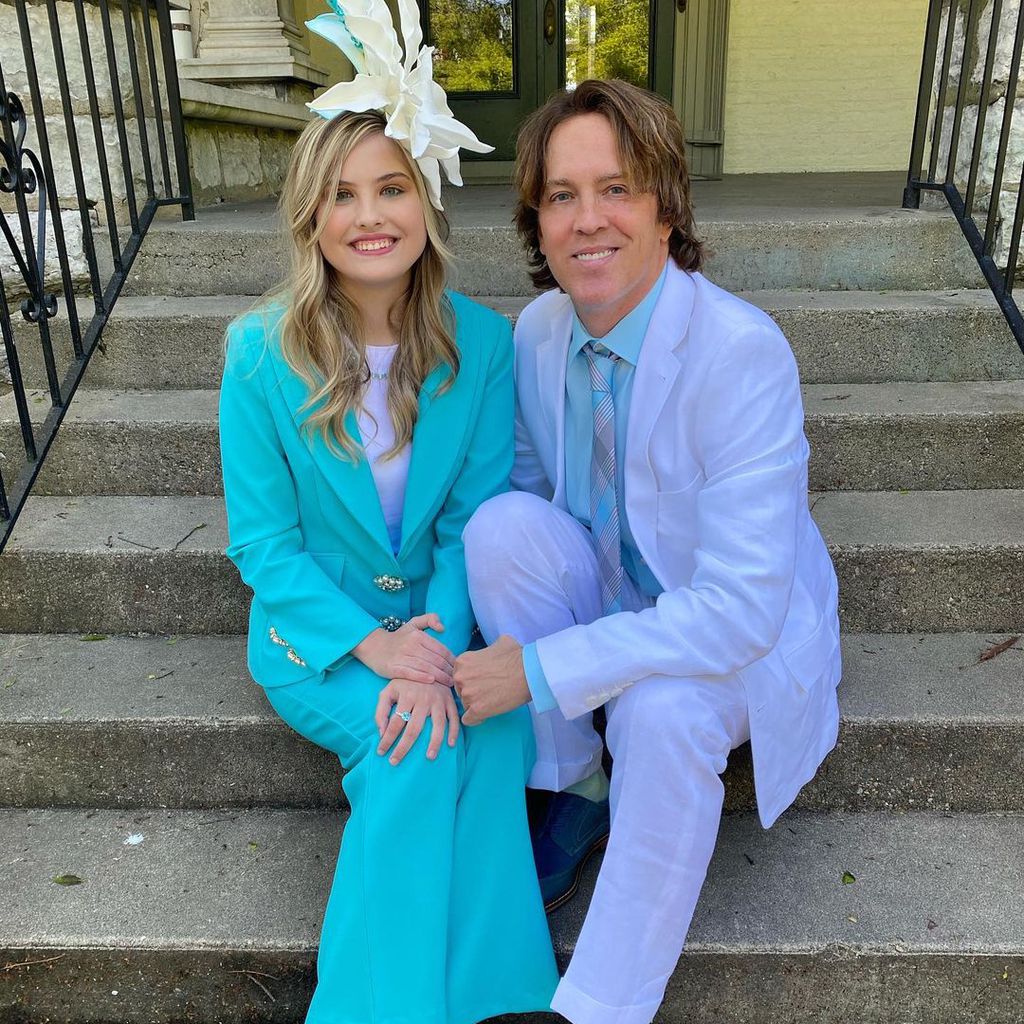 Dannielynn Birkhead und Vater Larry Birkhead im Mai 2021