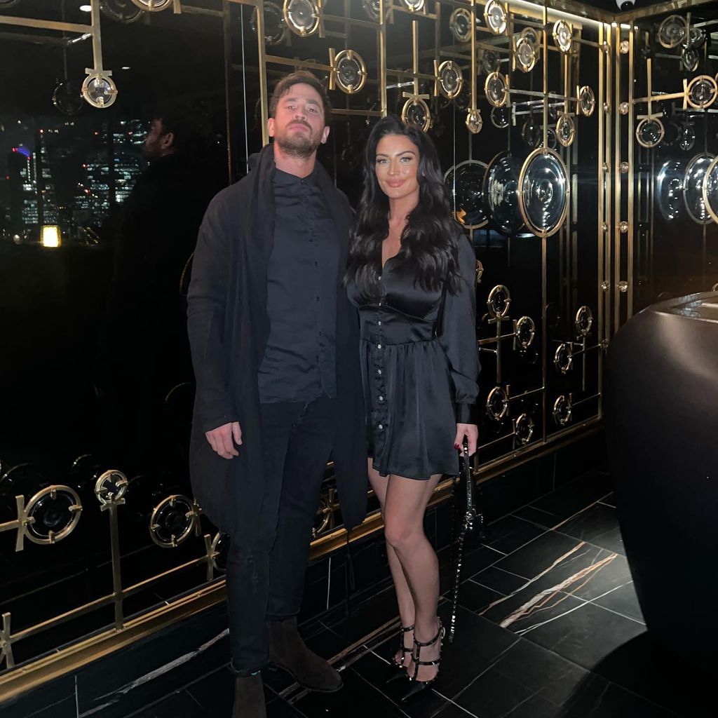 Danny Cipriani und Victoria Rose im Februar 2023