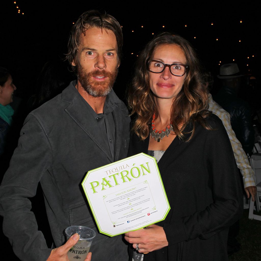 Danny Moder und Julia Roberts, Oktober 2013