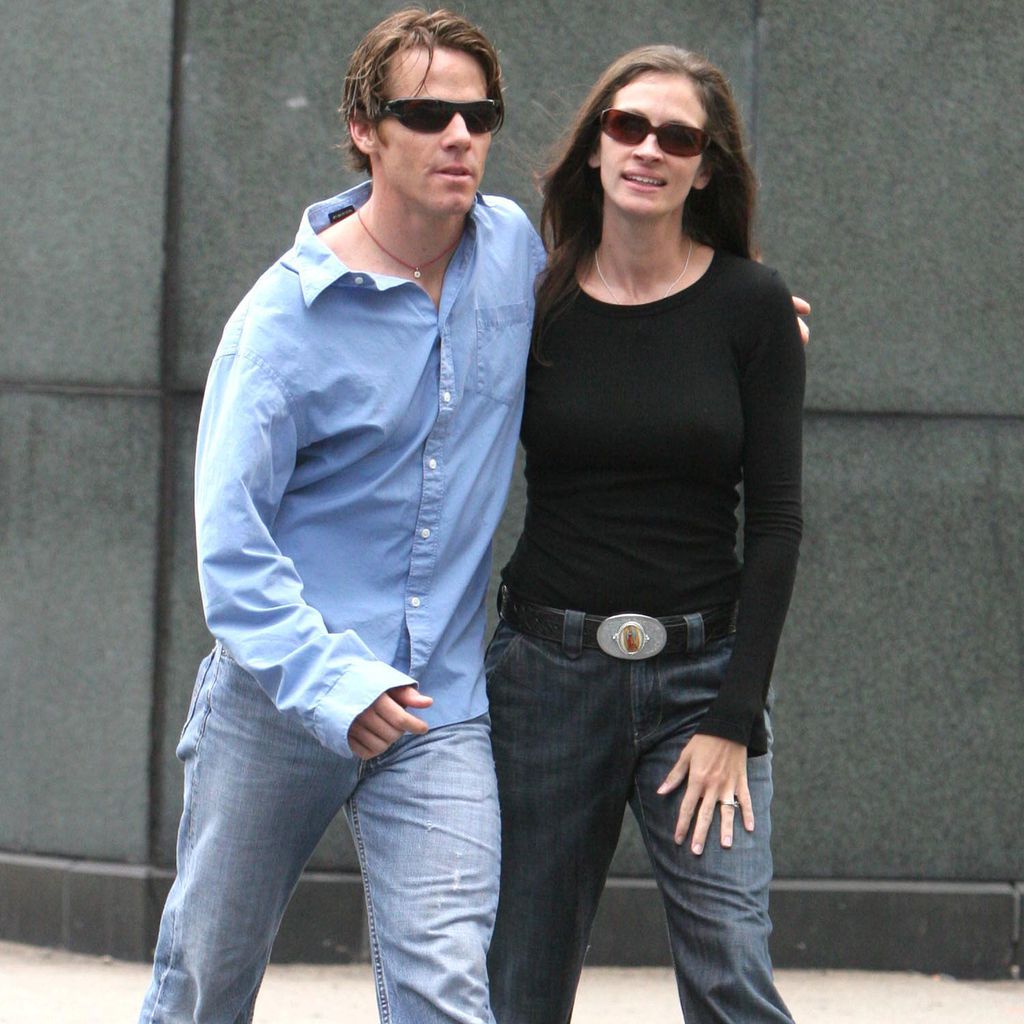 Danny Moder und Julia Roberts in New York, 2005