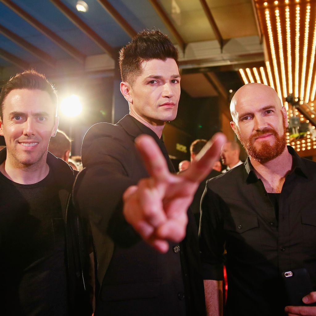 Danny O'Donoghue, Mark Sheehan und Glen Power, 2015