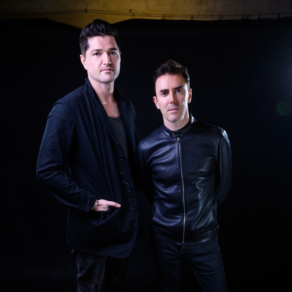 Danny O'Donoghue und Glen Power, Mitglieder der Band The Script