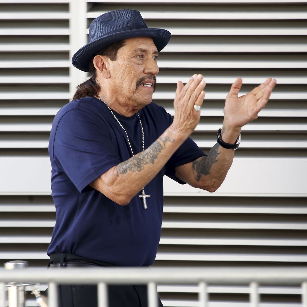Danny Trejo an einem Filmset im Juli 2019