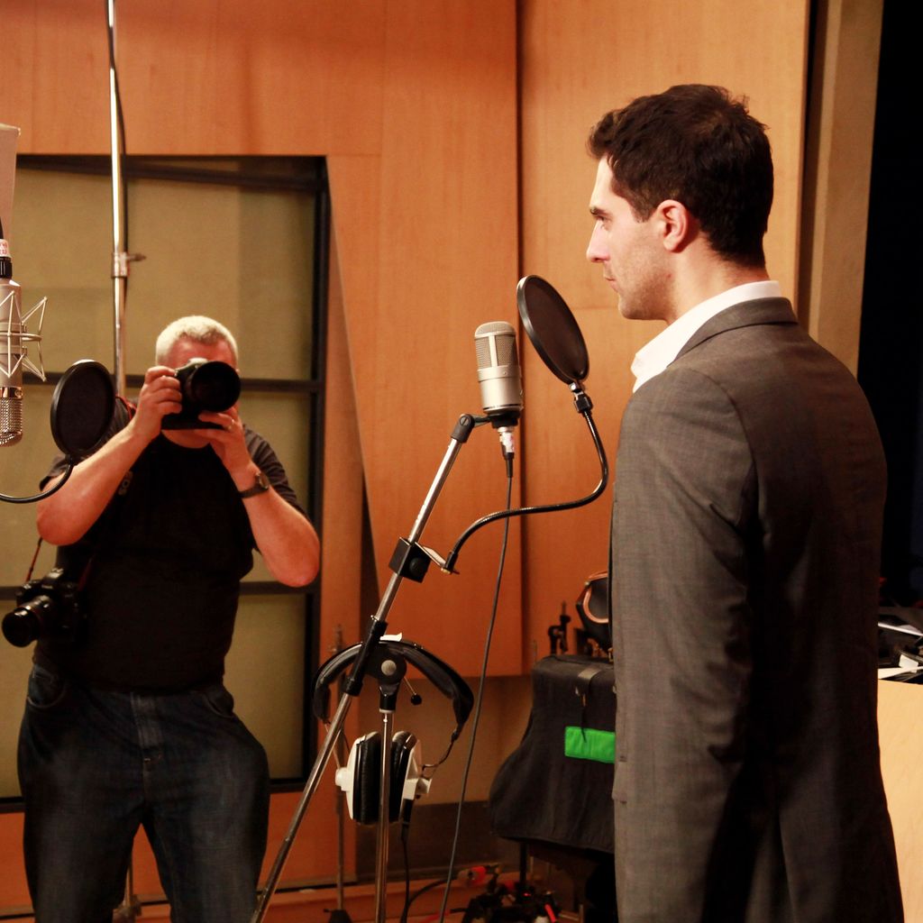 Darius Danesh im Februar 2010 im Studio
