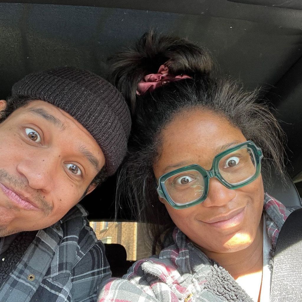 Darius Jackson und Keke Palmer im Februar 2023