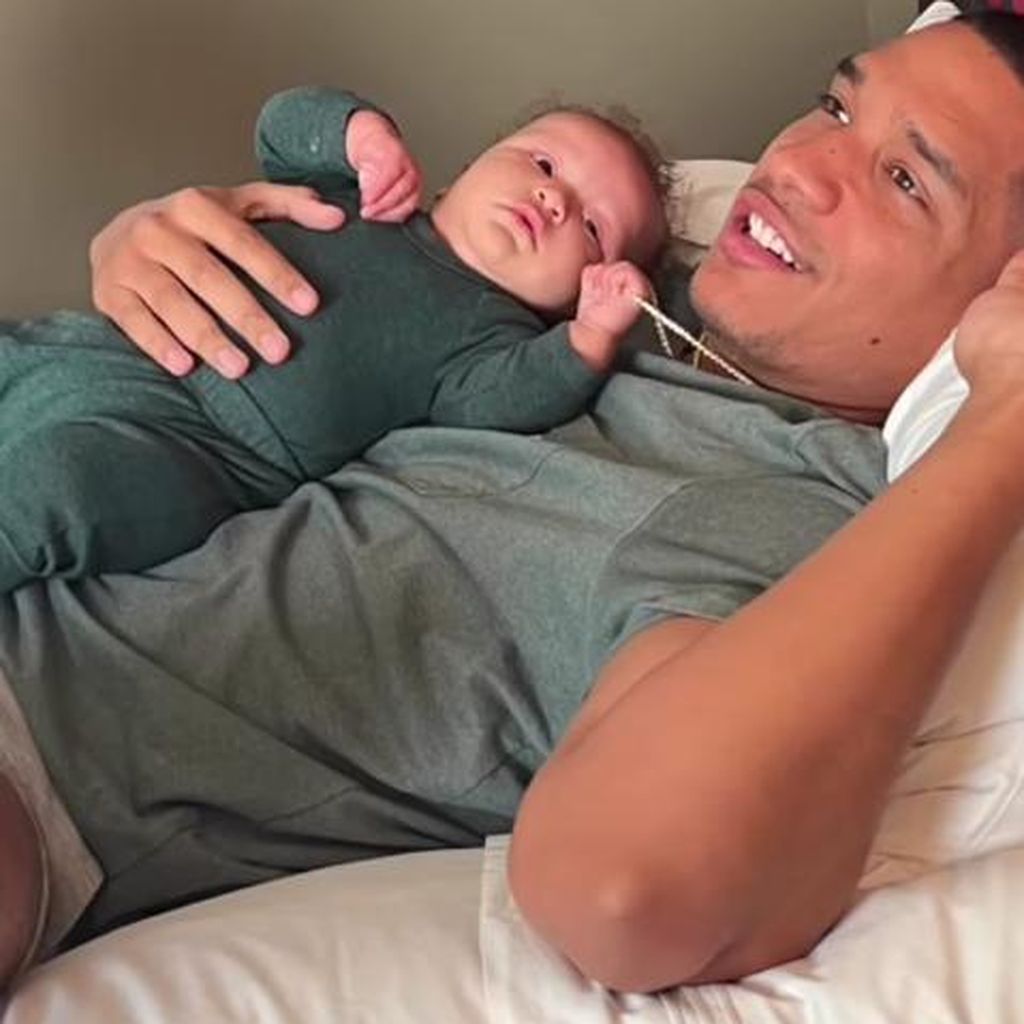 Darius Jackson und sein Sohn Leodis Andrellton