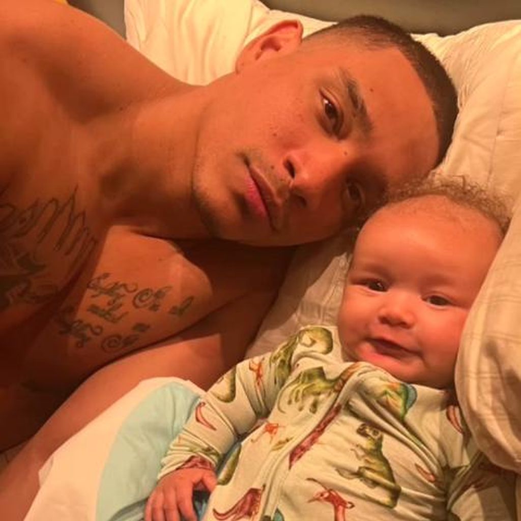 Darius Jackson und sein Sohn Leodis Andrellton