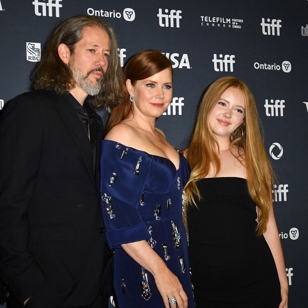 Darren Le Gallo, Amy Adams und ihre Tochter Aviana, September 2024