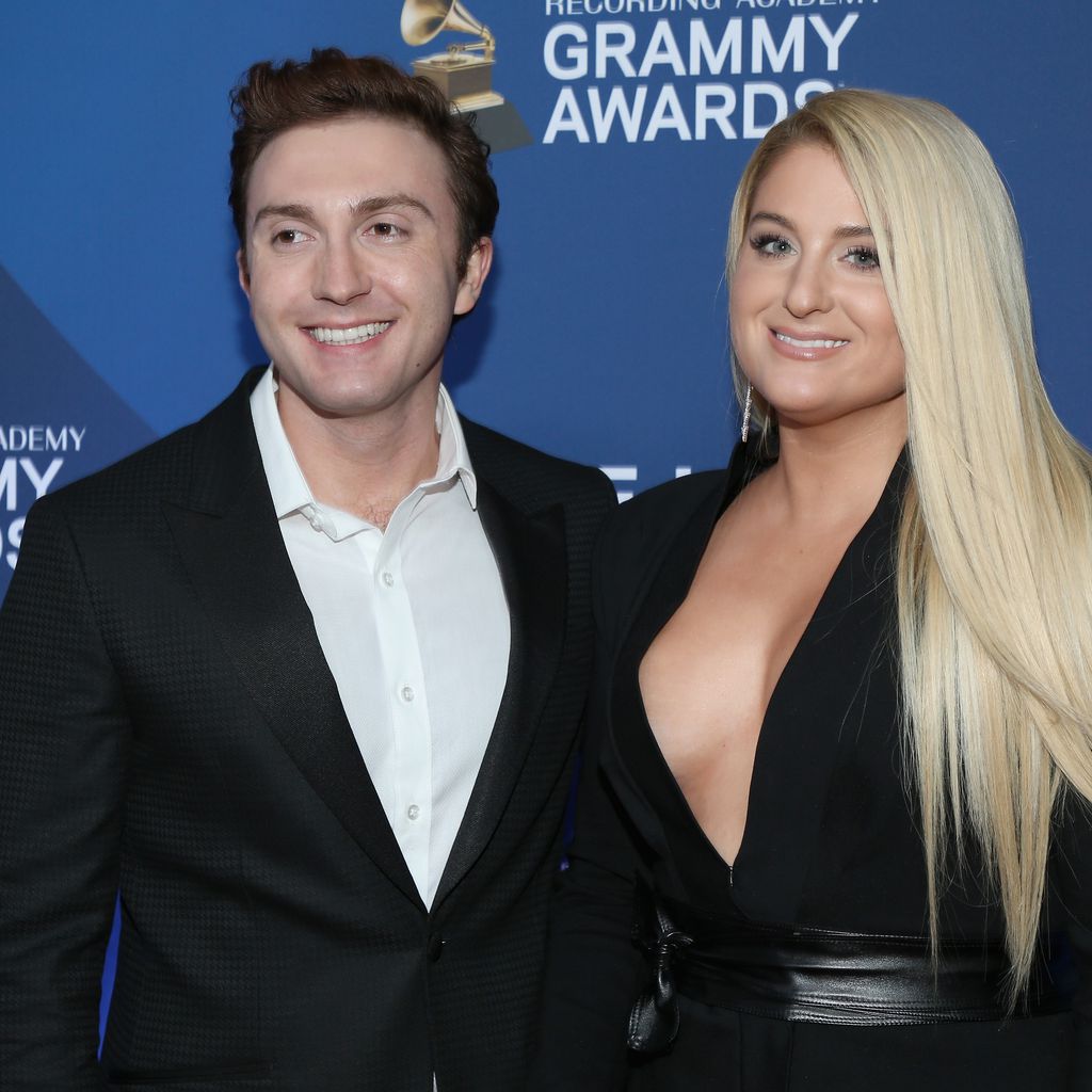 Daryl Sabara und Meghan Trainor auf der Grammy-Party in L.A. im Februar 2019