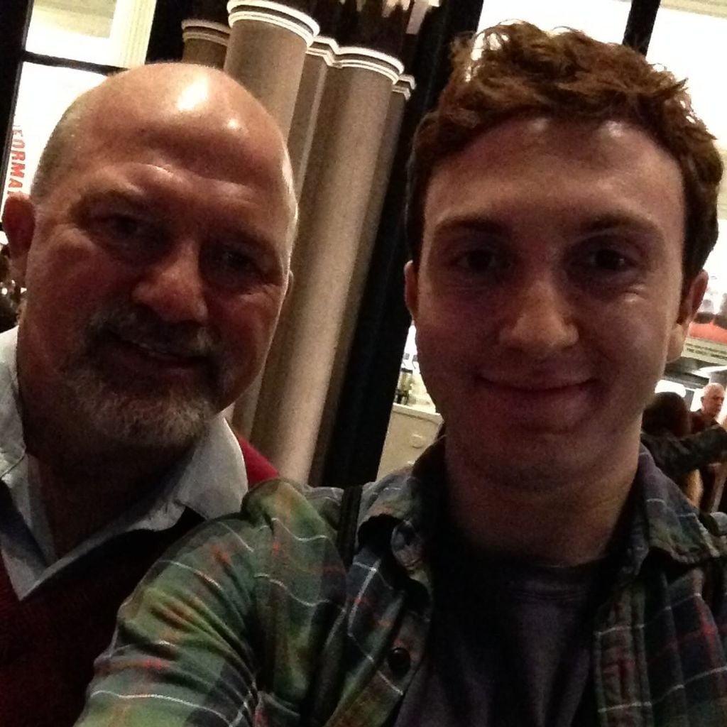 Daryl Sabara mit seinem Vater Roland Sabara
