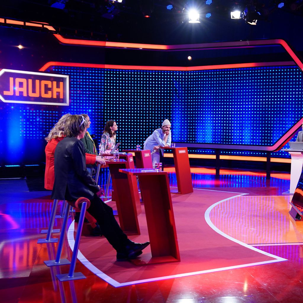 Das "5 gegen Jauch"-Studio im Mai 2021
