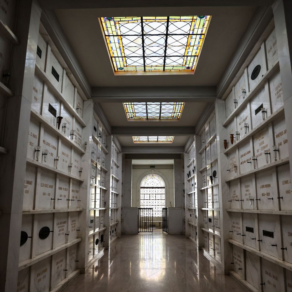 Das Cathedral Mausoleum des Hollywood Forever Cemetery