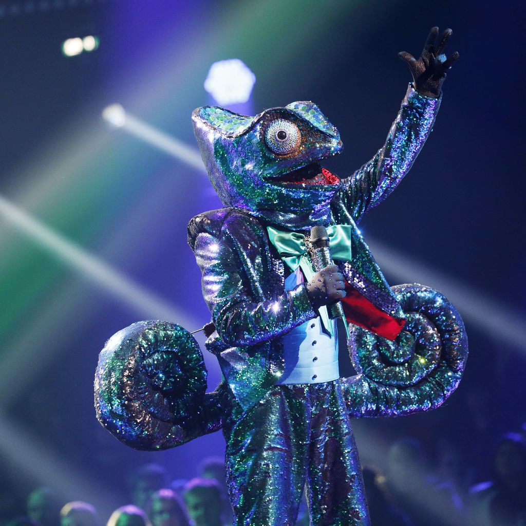 Das Chamäleon in "The Masked Singer"