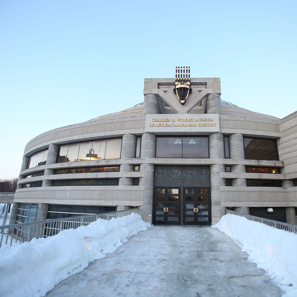 Das Charles H. Wright Museum in Detroit, Aufbahrungsort von Aretha Franklin