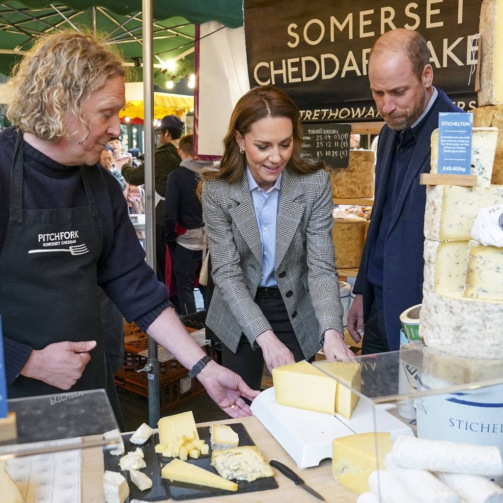 Prinzessin Kate und Prinz William besuchen den Borough Market in London