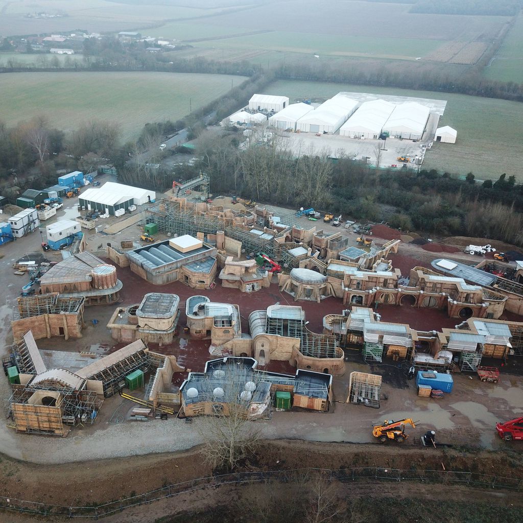 Das neue "Star Wars"-Set in Little Marlow, England