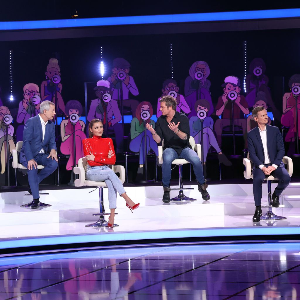 Das Promi-Rateteam bei "I can see your Voice"