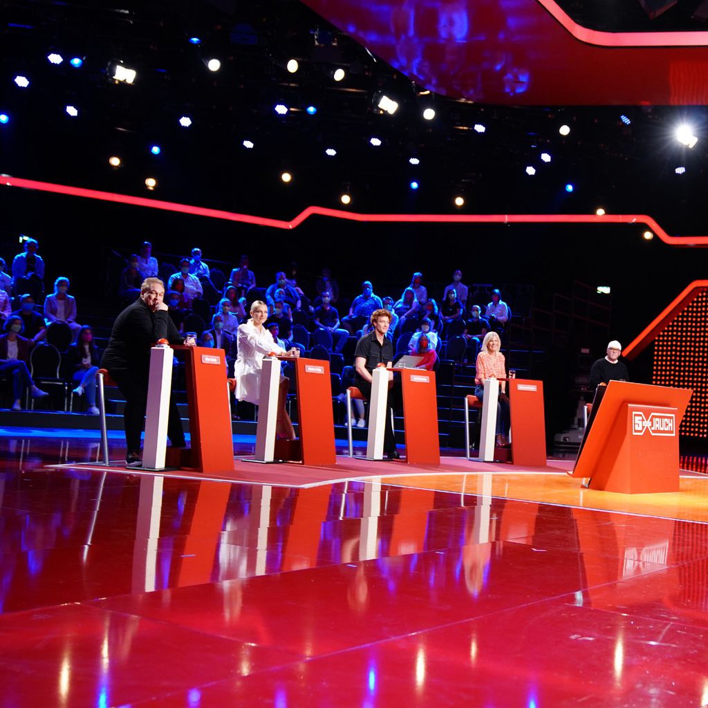 Das Rateteam bei "5 gegen Jauch"