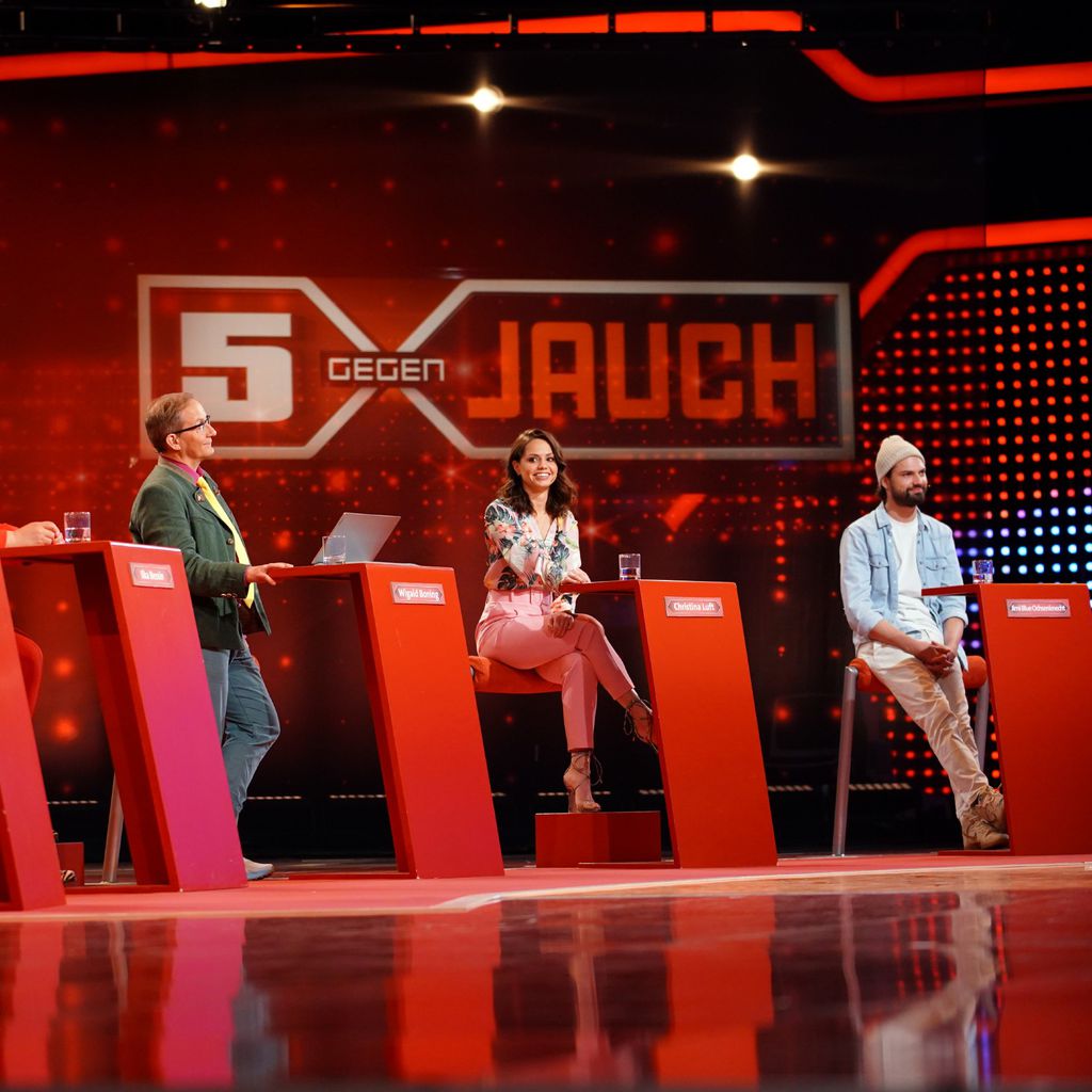 Das Rateteam bei "5 gegen Jauch"