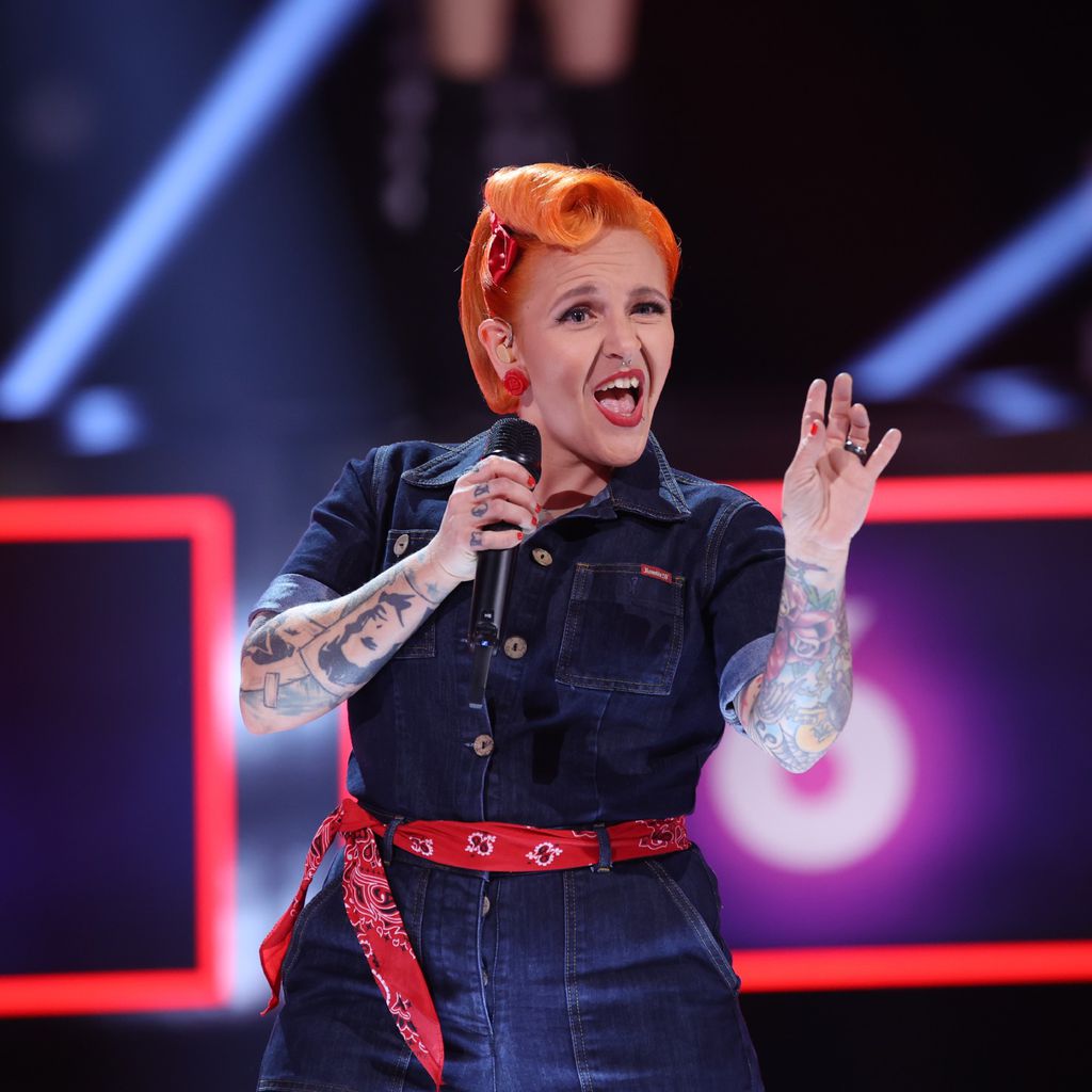 Das "Rockabilly-Girl" bei "I Can See Your Voice"
