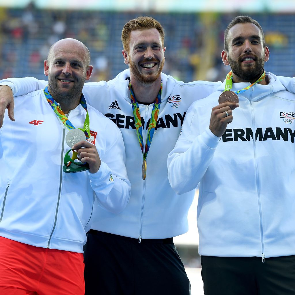 Piotr Malachowski, Christoph Harting und Daniel Jasinski