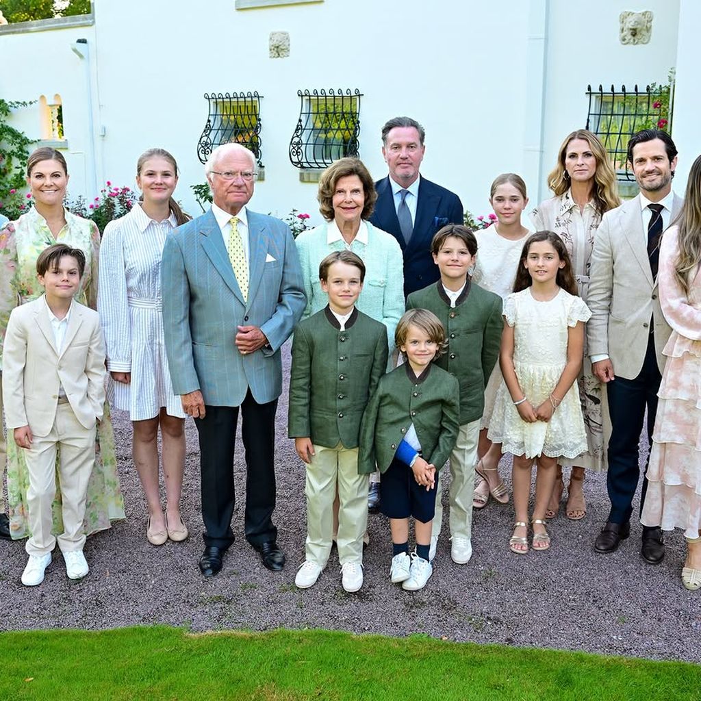Das Sommerfoto der schwedischen Royals 2026