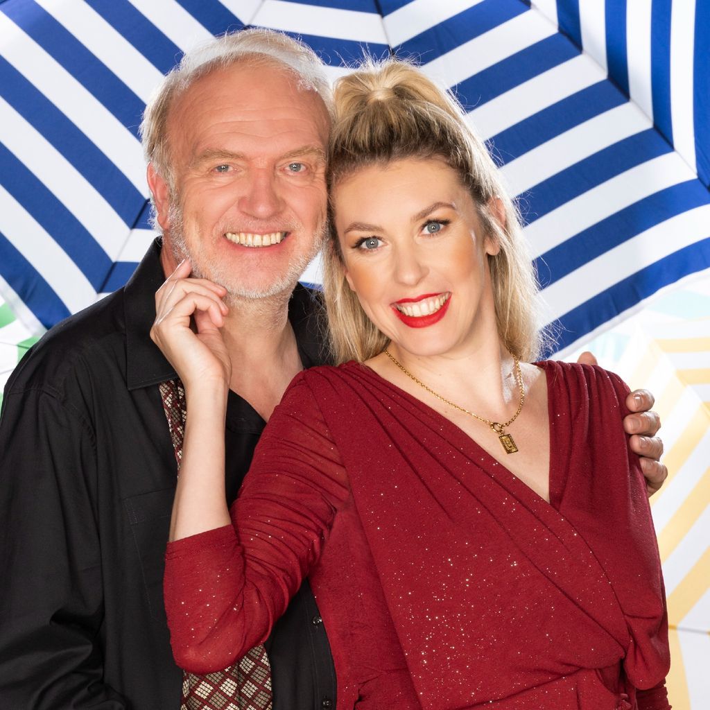 "Das Sommerhaus der Stars"-Teilnehmer Roland Heitz und Janina Korn