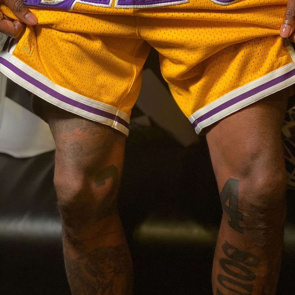 Das Tattoo von Rapper 2 Chainz in Gedenken an Kobe Bryant