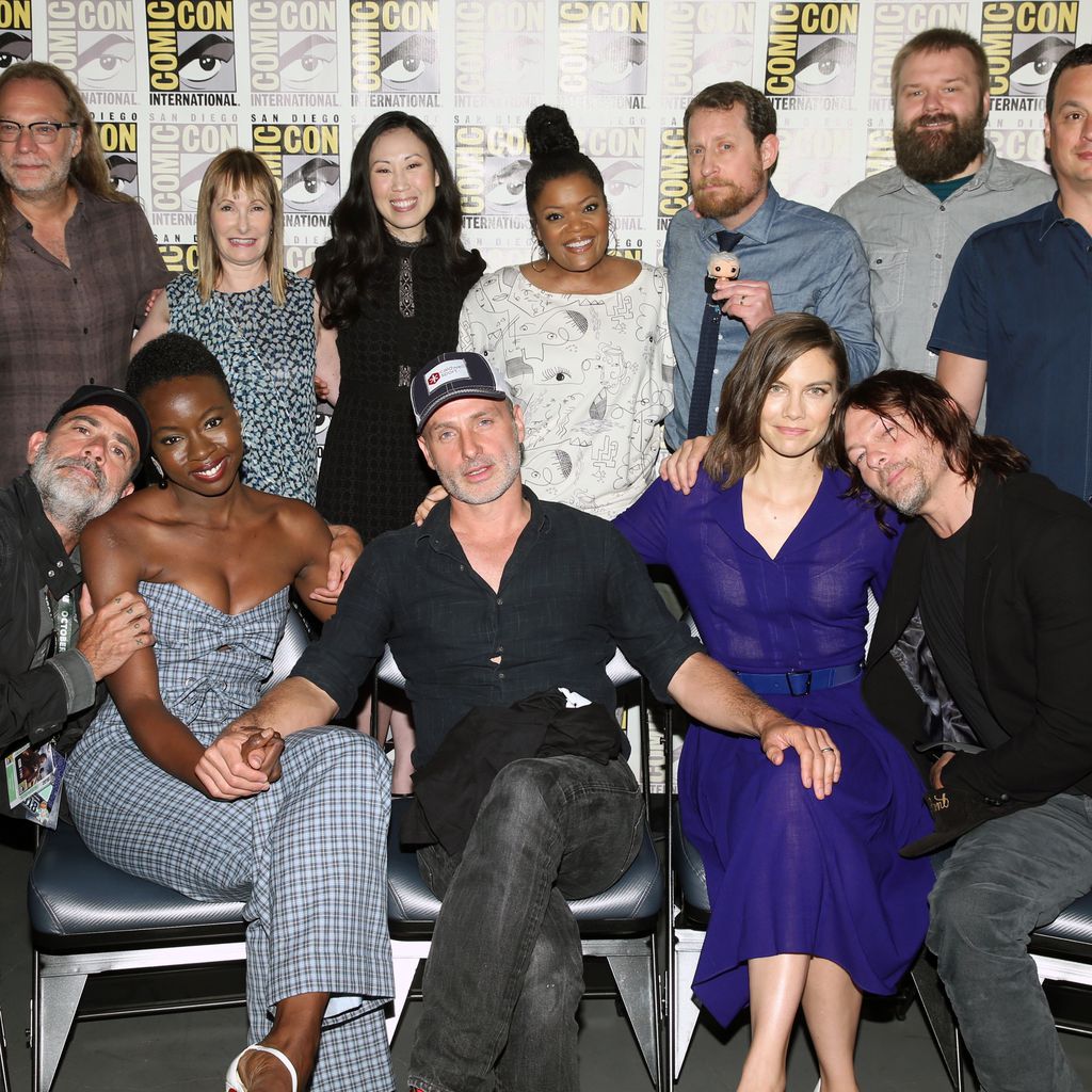 Das Team von "The Walking Dead" bei der Comic-Con 2018