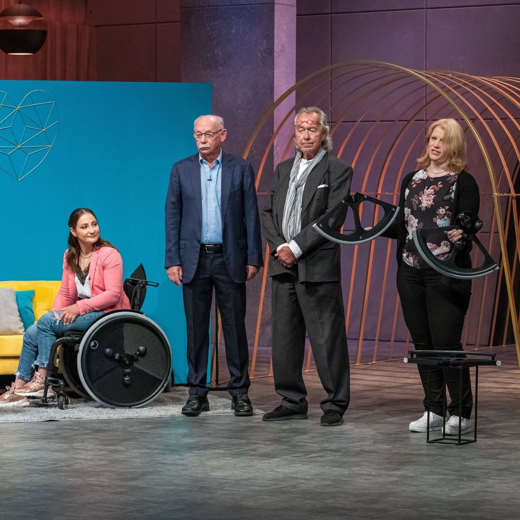 Das Team von Trivida mit Kristina Vogel bei "Die Höhle der Löwen"