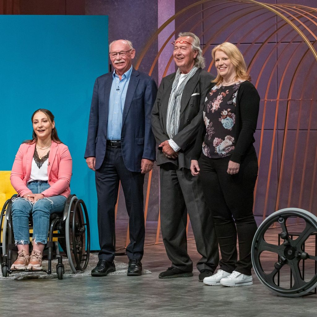 Das Team von Trivida mit Kristina Vogel bei "Die Höhle der Löwen"