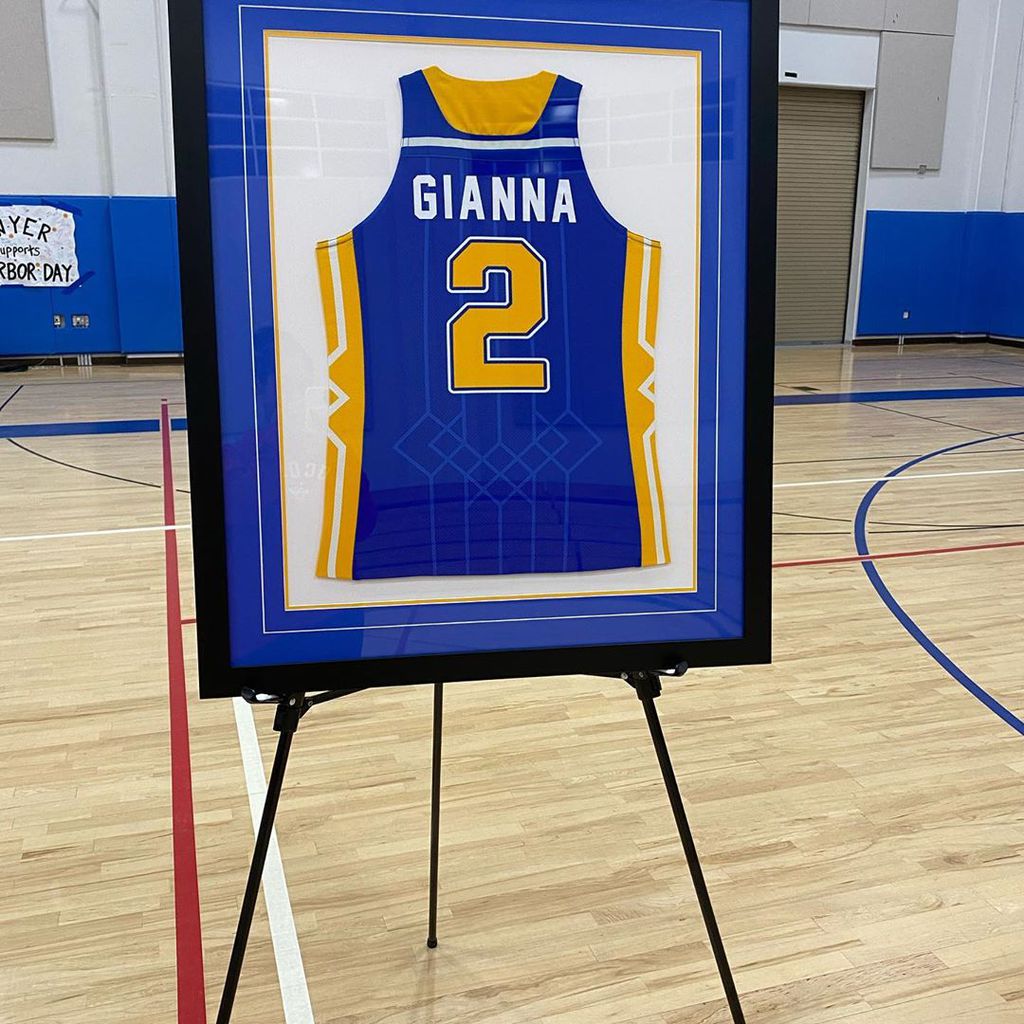 Das Trikot von Gianna Bryant