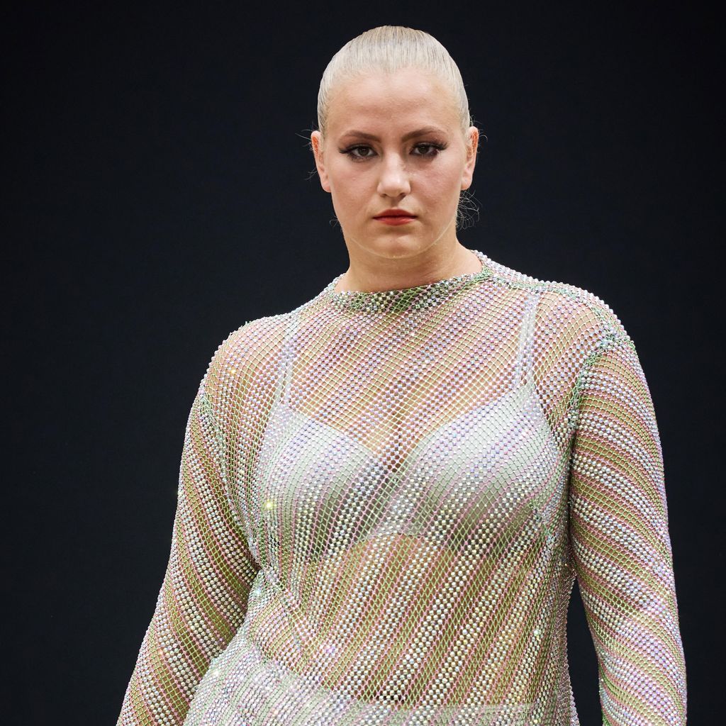 Dascha Carriero auf der Berliner Fashion Week 2022